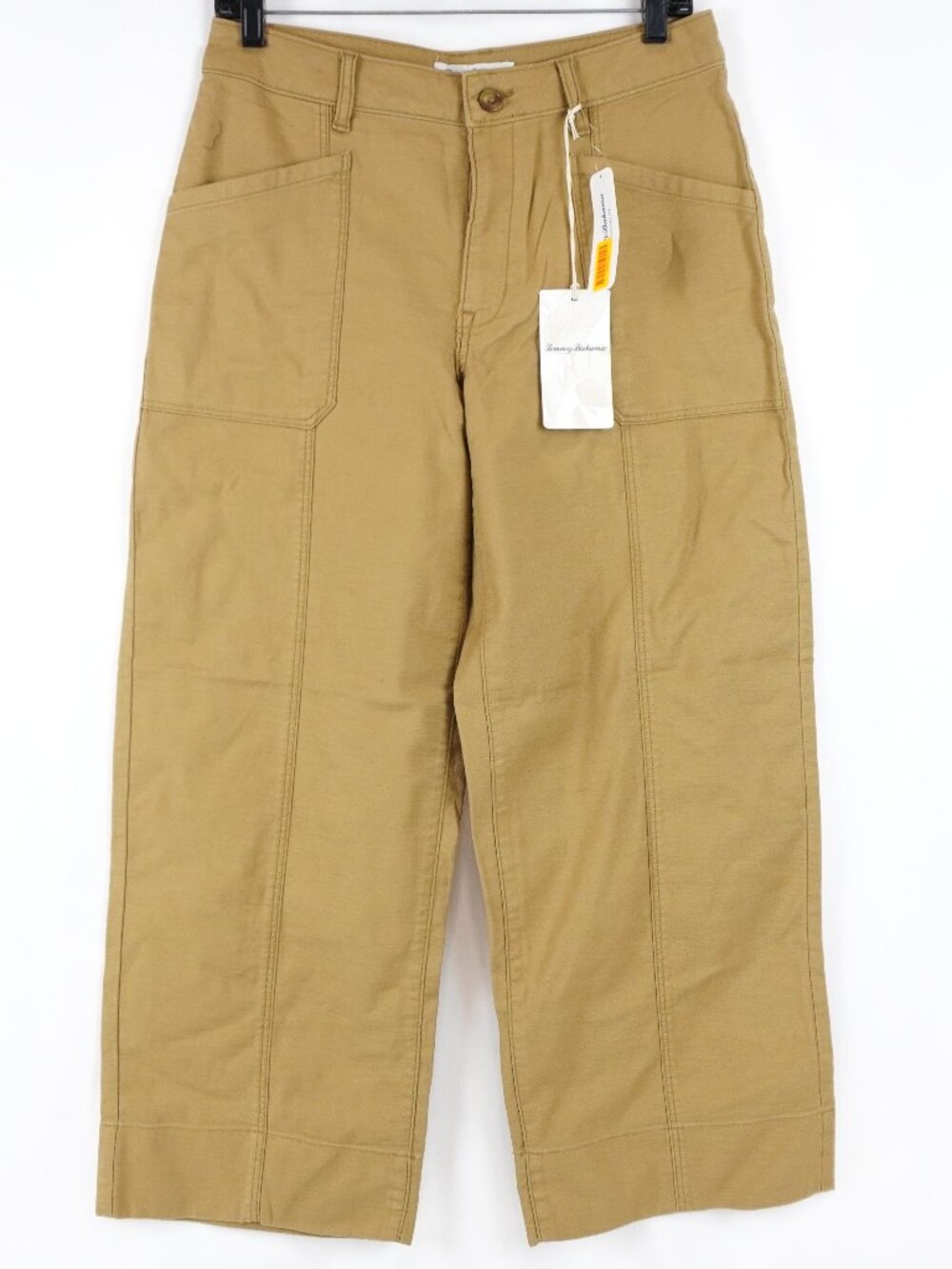 Tommy Bahama Sunset Key High-Rise Cropped Pants In Antique Bronze - Size 6 - NWT